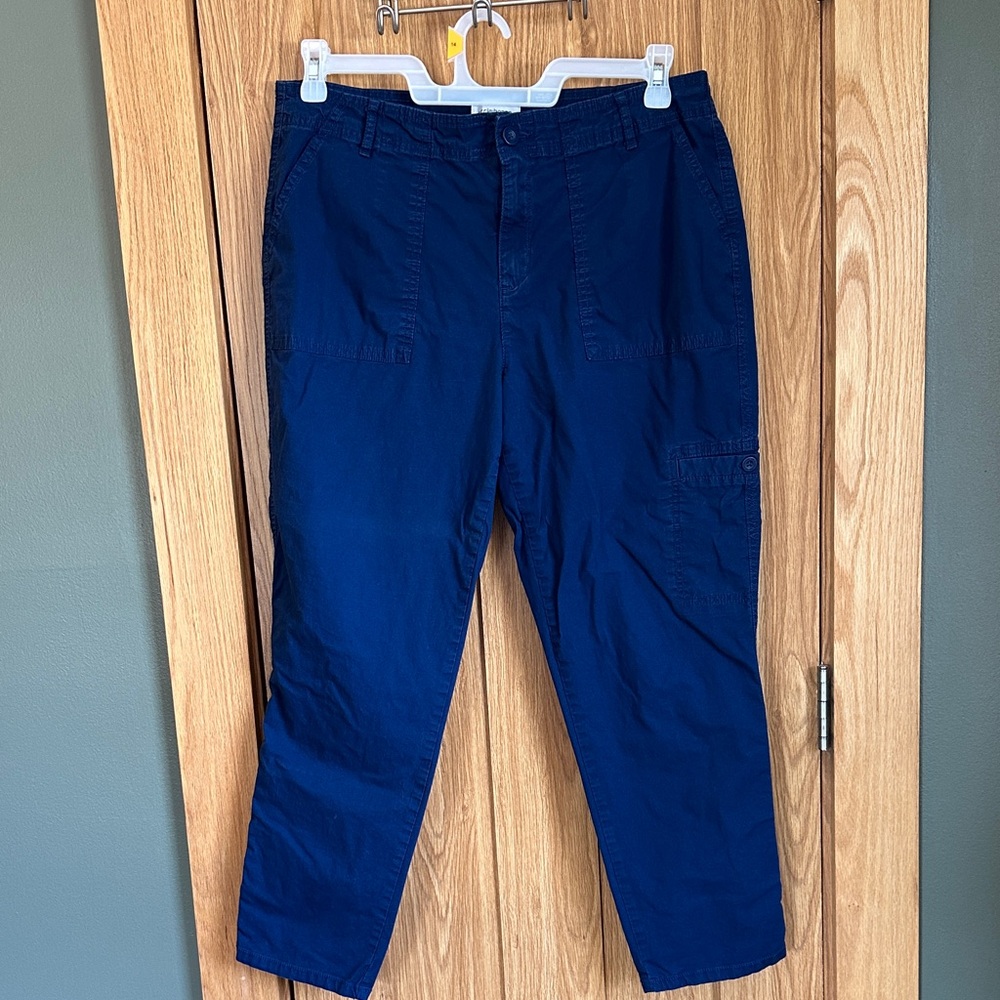 Women's Classic Navy Straight Leg Pants